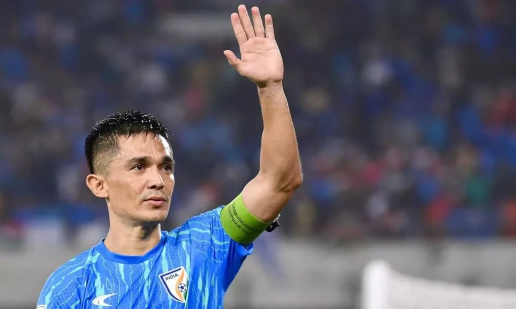Sunil Chhetri Bids Emotional Farewell as India Draws 0-0 with Kuwait in FIFA World Cup Qualifier