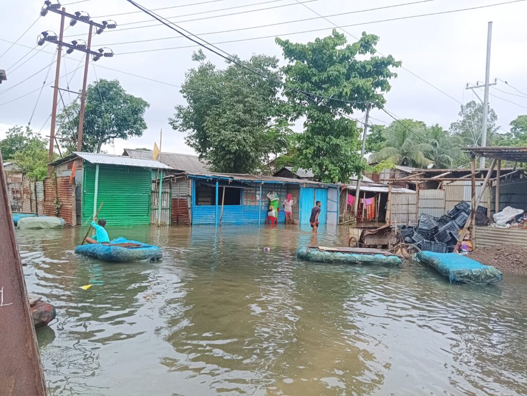Silchar Faces Severe Waterlogging Crisis: Residents of Low-Lying Areas Struggle Amid Administrative Inaction Silchar Faces Severe Waterlogging Crisis: Residents of Low-Lying Areas Struggle Amid Administrative Inaction