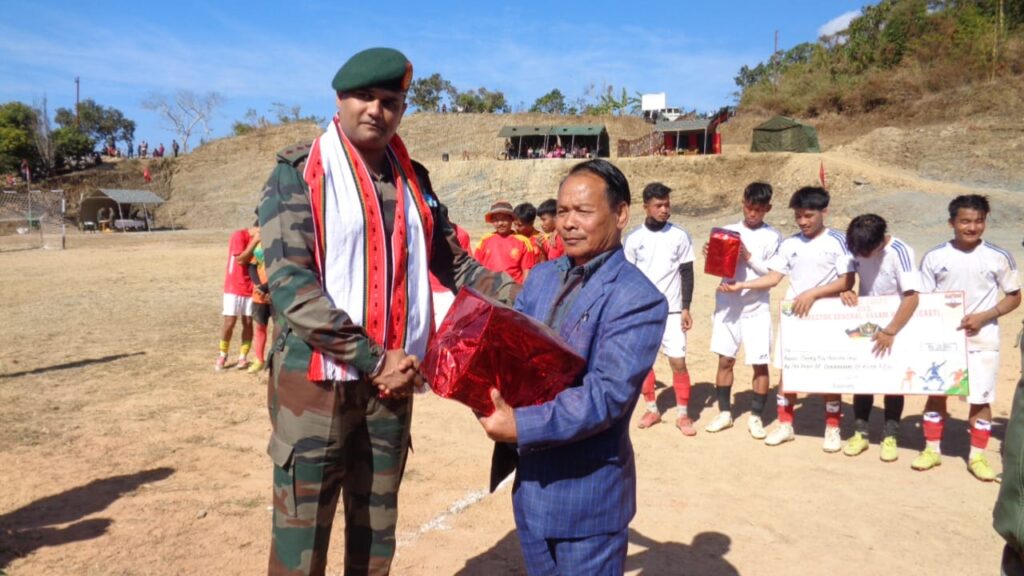 Assam Rifles Organizes Kaimai Ranges Football Tournament Under Op Sadbhavana Assam Rifles Organizes Kaimai Ranges Football Tournament Under Op Sadbhavana