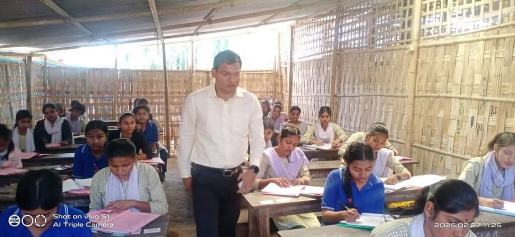 DC Cachar Inspects ASSEB Examination Preparations at Sonabarighat School. DC Cachar Inspects ASSEB Examination Preparations at Sonabarighat School.