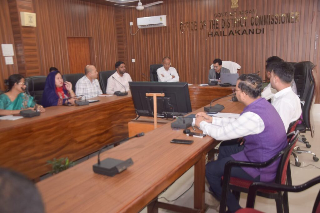 District Level Monitoring Committee Meeting on Orunodoi 3.0 Held in Hailakandi. District Level Monitoring Committee Meeting on Orunodoi 3.0 Held in Hailakandi.
