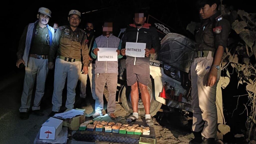 Drugs Worth ₹1.50 Crore Seized in Two Separate Operations by Cachar Police. Drugs Worth ₹1.50 Crore Seized in Two Separate Operations by Cachar Police.
