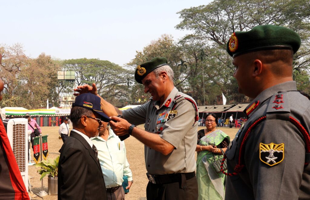 ASSAM RIFLES ORGANIZES MASSIVE ESM RALLY IN SILCHAR, REAFFIRMING COMMITMENT TO VETERANS’ WELFAR.E ASSAM RIFLES ORGANIZES MASSIVE ESM RALLY IN SILCHAR, REAFFIRMING COMMITMENT TO VETERANS’ WELFAR.E