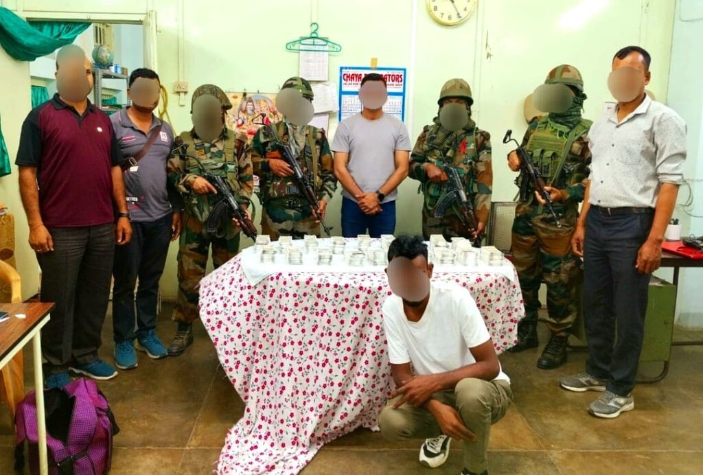 SEARCH OPERATION FOR DRUGS, RESULTS IN RECOVERY OF COUNTERFEIT CURRENCY BY ASSAM RIFLES.