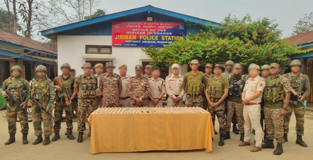 IN A MAJOR CRACKDOWN, ASSAM RIFLES THWARTS PLAN TO DISRUPT PEACE IN JIRIBAM