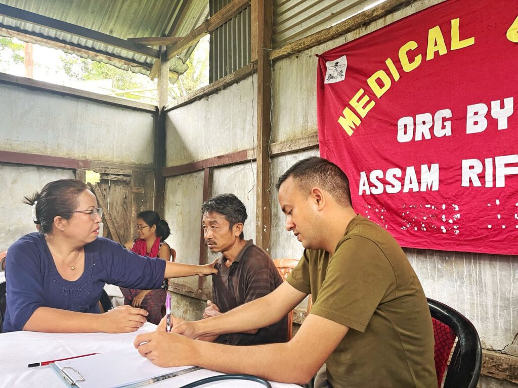 Assam Riffles Conducts medical Camp in Manipur. Assam Riffles Conducts medical Camp in Manipur.