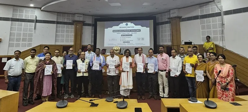 The first multidisciplinary research journal in Northeast India is launched by Tezpur University. The first multidisciplinary research journal in Northeast India is launched by Tezpur University.