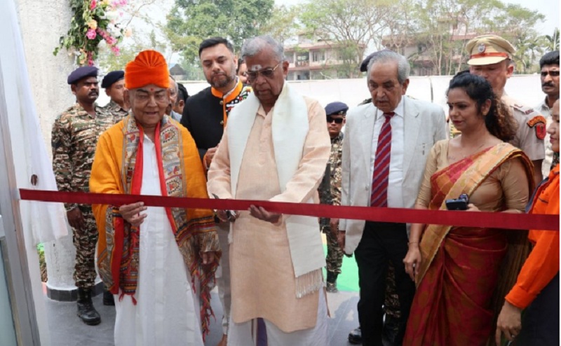 The Governor of Nagaland opens the International University’s Central Library in Dimapur. The Governor of Nagaland opens the International University’s Central Library in Dimapur.