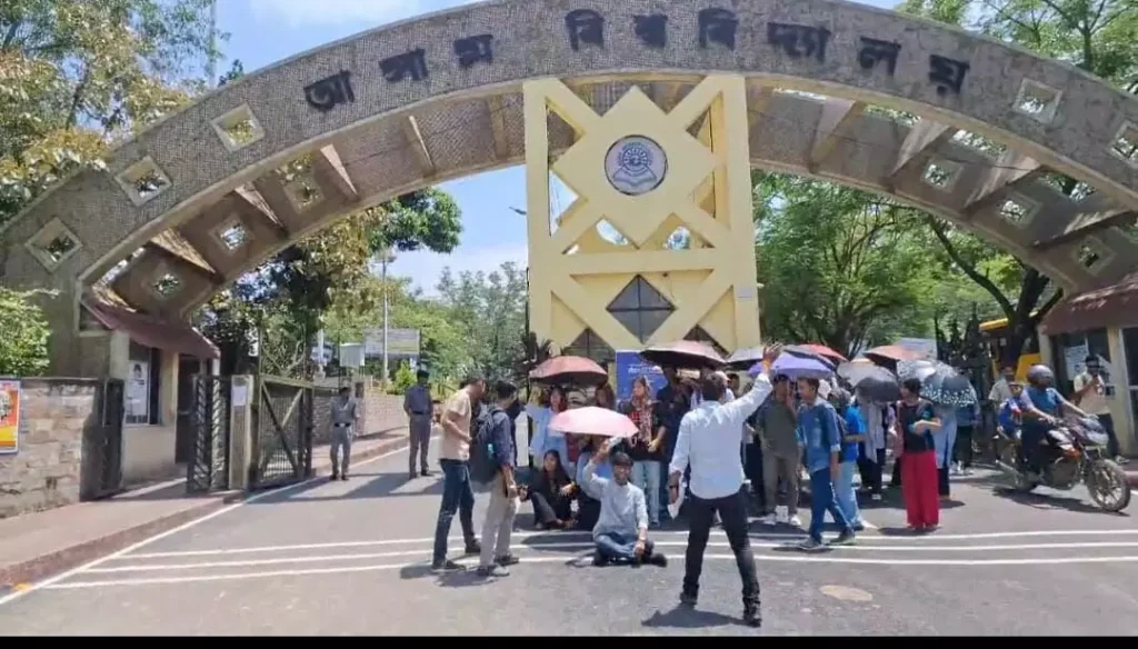 Assam University is considering dismissing a lecturer who was charged with sexual harassment.