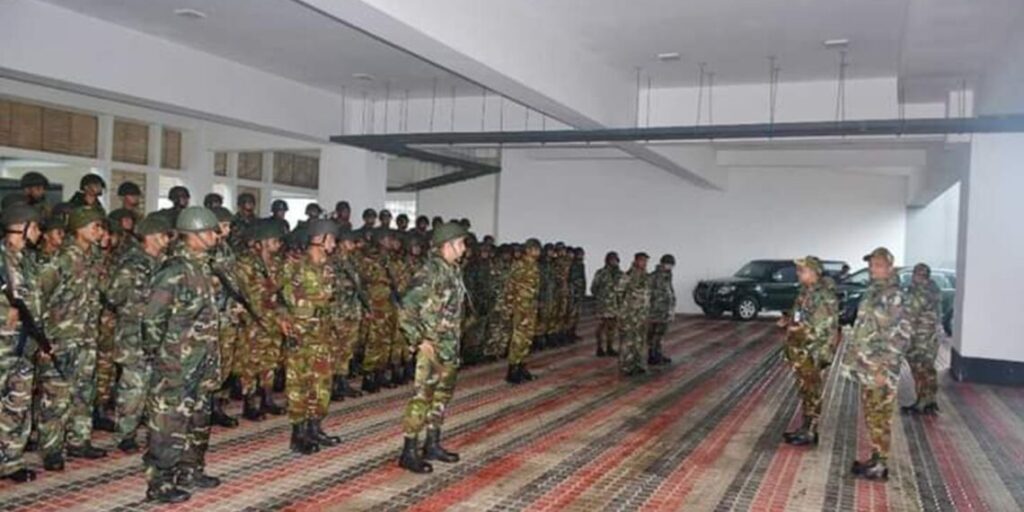 Above For three days, Bangladesh Army officers informed BNP leadership on the negative effects of the “humanitarian corridor.” Above For three days, Bangladesh Army officers informed BNP leadership on the negative effects of the “humanitarian corridor.”