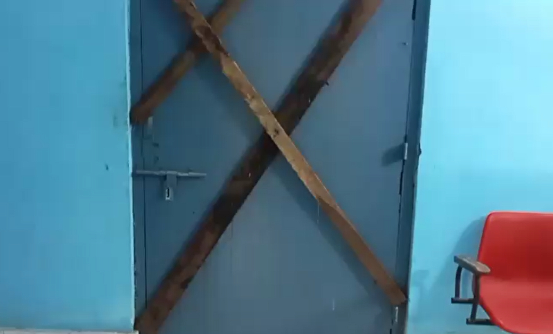 After a violent Tipra Motha protest, government buildings are vandalised in Tripura. After a violent Tipra Motha protest, government buildings are vandalised in Tripura.