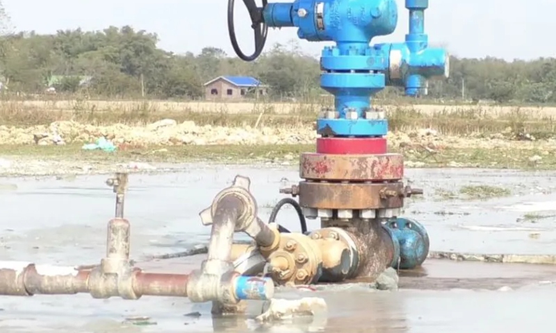 A significant concern arises from an uncontrolled gas leak at OIL’s Nagajan well. A significant concern arises from an uncontrolled gas leak at OIL’s Nagajan well.