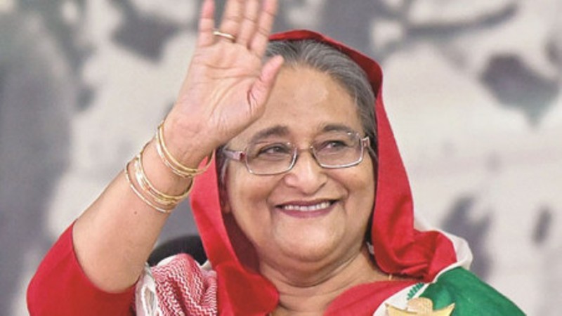 Bangladesh’s anti-terrorism law prohibits Sheikh Hasina’s Awami League.