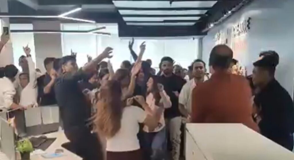 Four staff are fired by Air India SATS due to criticism of a party video. Four staff are fired by Air India SATS due to criticism of a party video.