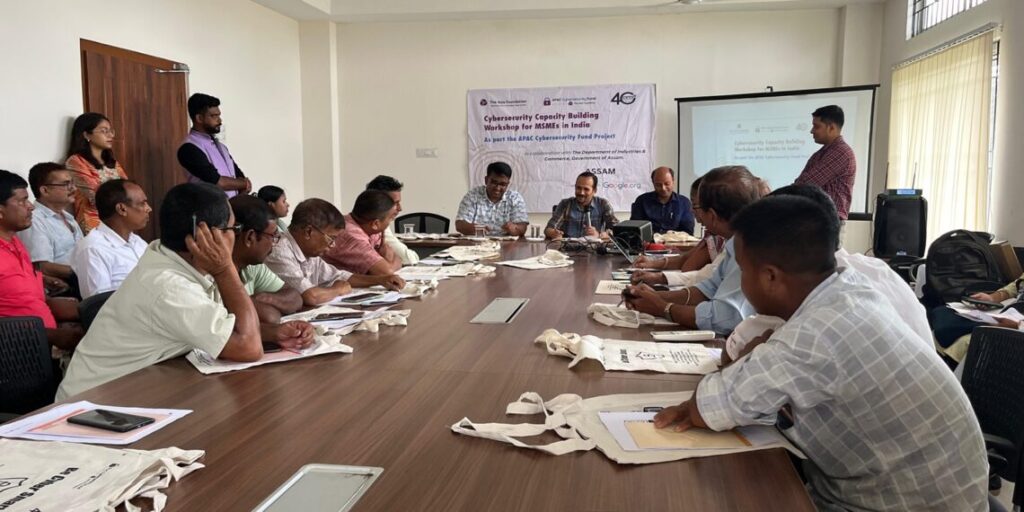 In Barpeta, Assam, a cybersecurity program raises MSME awareness.