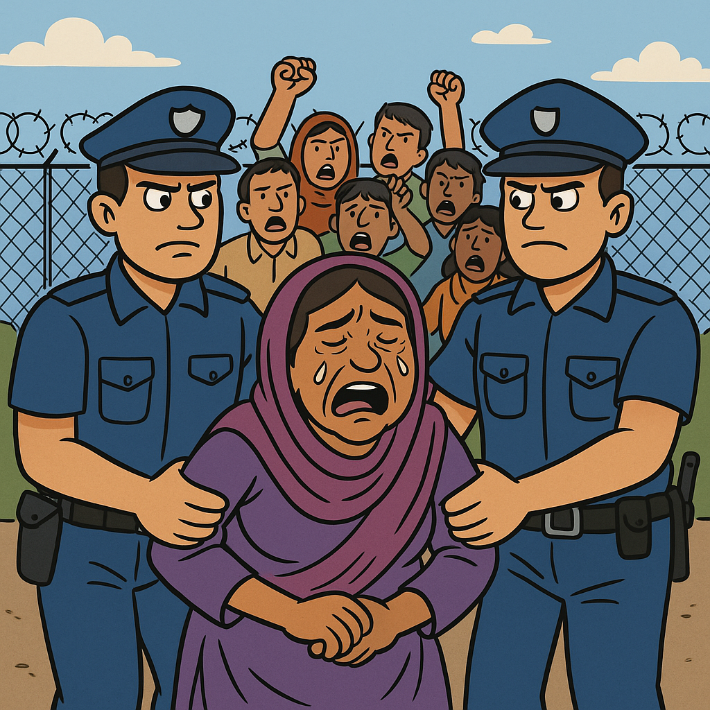 After being allegedly detained, an Indian woman was discovered in Bangladesh her family is demanding justice. After being allegedly detained, an Indian woman was discovered in Bangladesh her family is demanding justice.