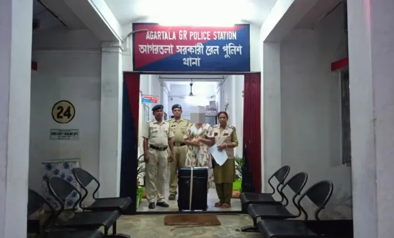 Tripura: At the Agartala Railway Station, GRP confiscates ganja and cough syrup