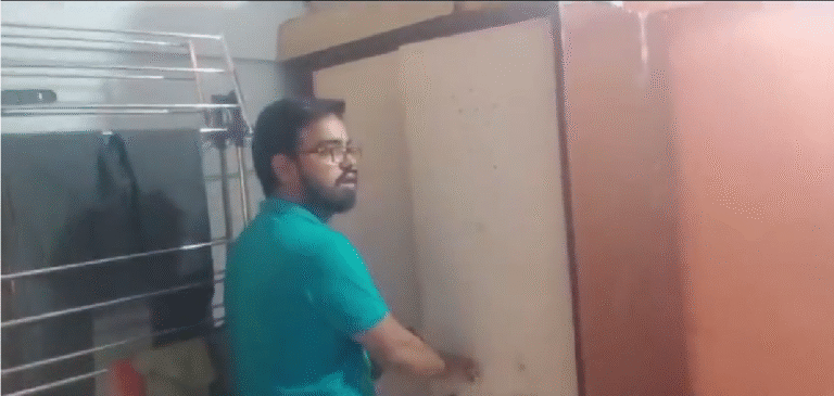 Police investigating robbery scene at Silchar’s Binoy Badal Lane