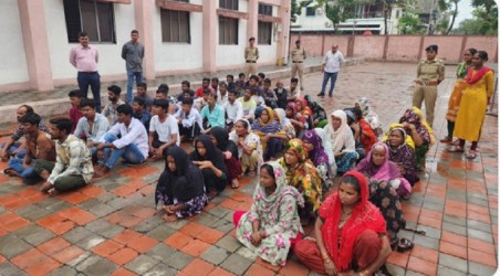 Gujarat arrests more than 200 illegal Bangladeshi nationals Gujarat arrests more than 200 illegal Bangladeshi nationals
