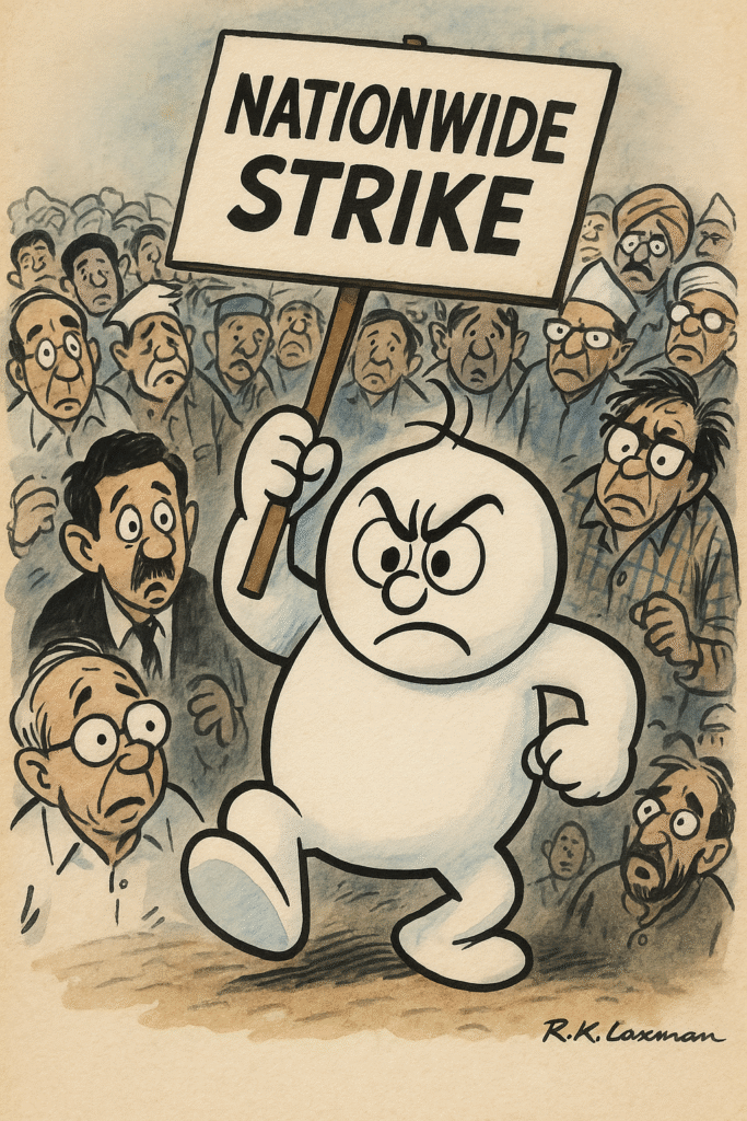 On Wednesday, more than 25 crore workers will go on strike nationwide; essential services could be interrupted. On Wednesday, more than 25 crore workers will go on strike nationwide; essential services could be interrupted.