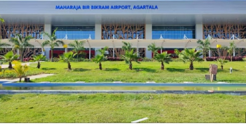 Tripura: According to a customer satisfaction survey, Maharaja Bir Bikram Airport leads the Northeast.