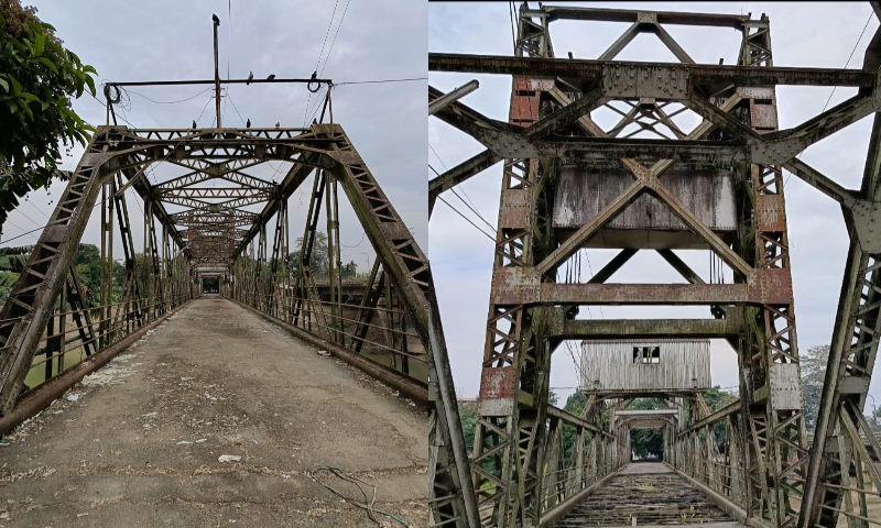 Debabrata Saikia, an opposition leader in Assam, is against demolishing the Dikhow bridge, which dates back to the British era.