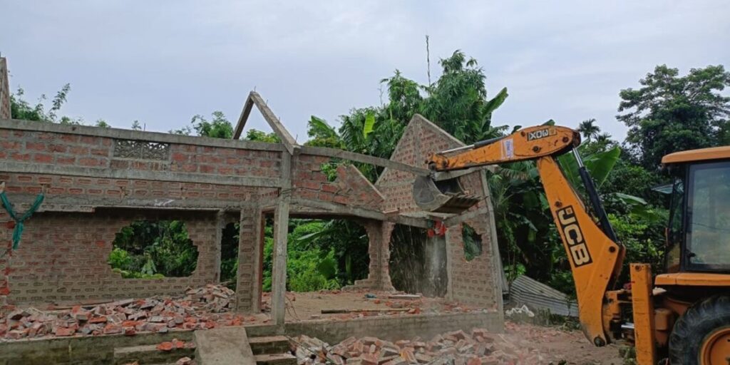 The Assam government has approved the clearance of encroached Village Grazing Reserve land located in the Nalbari district.