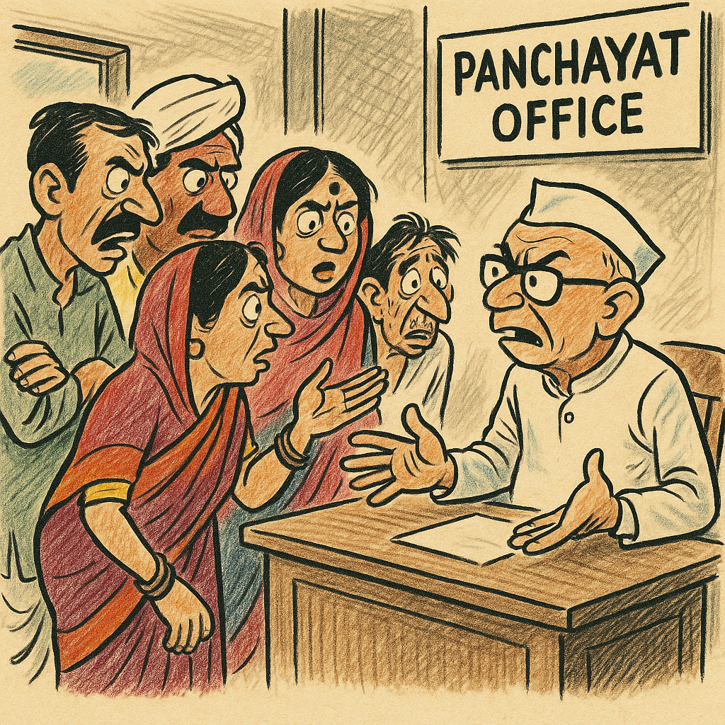 Assam: Agamoni’s swearing-in at Dhubri is disrupted by a dispute over the panchayat president position. Assam: Agamoni’s swearing-in at Dhubri is disrupted by a dispute over the panchayat president position.