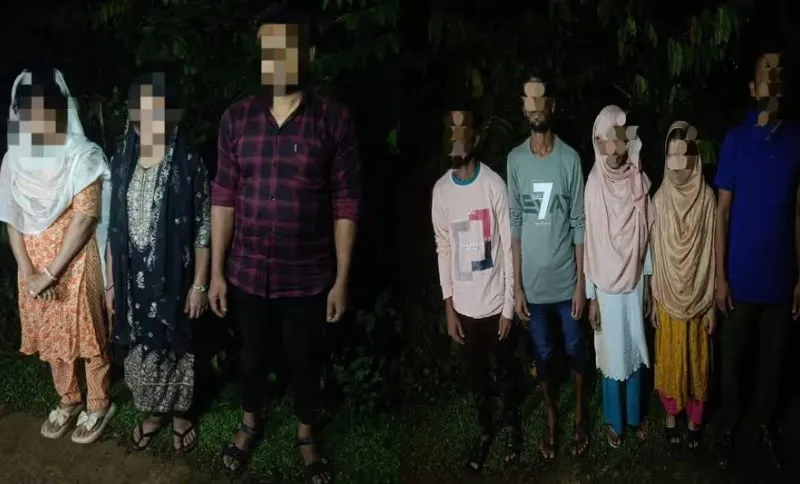 Eight unauthorised migrants are deported to Bangladesh by Assam police. Eight unauthorised migrants are deported to Bangladesh by Assam police.