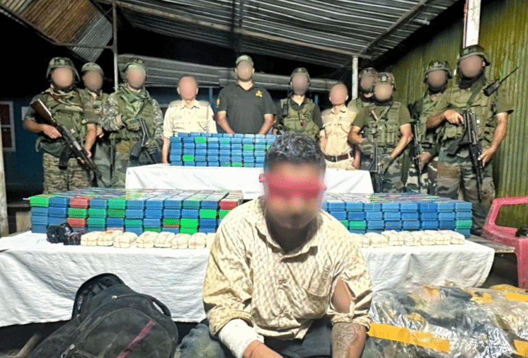 Security forces seize massive drug consignment from Barak River