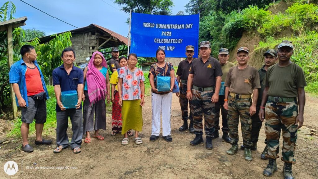 ASSAM RIFLES OBSERVES WORLD HUMANITARIAN DAY IN NEW KAIPHUNDAI AND KAIMAI VILLAGES, MANIPUR. ASSAM RIFLES OBSERVES WORLD HUMANITARIAN DAY IN NEW KAIPHUNDAI AND KAIMAI VILLAGES, MANIPUR.