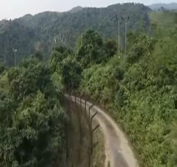 A portion of Meghalaya’s unfenced border becomes a point of entry for Bangladeshi intruders.