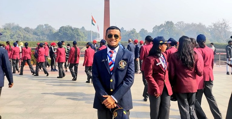 A former Guwahati NCC cadet has been chosen to train as an Indian Army officer. A former Guwahati NCC cadet has been chosen to train as an Indian Army officer.