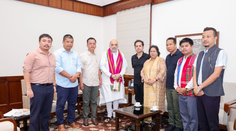 Tripura: A delegation from Tipra Motha visits HM Amit Shah to examine the execution of the Tiprasa Accord. Tripura: A delegation from Tipra Motha visits HM Amit Shah to examine the execution of the Tiprasa Accord.