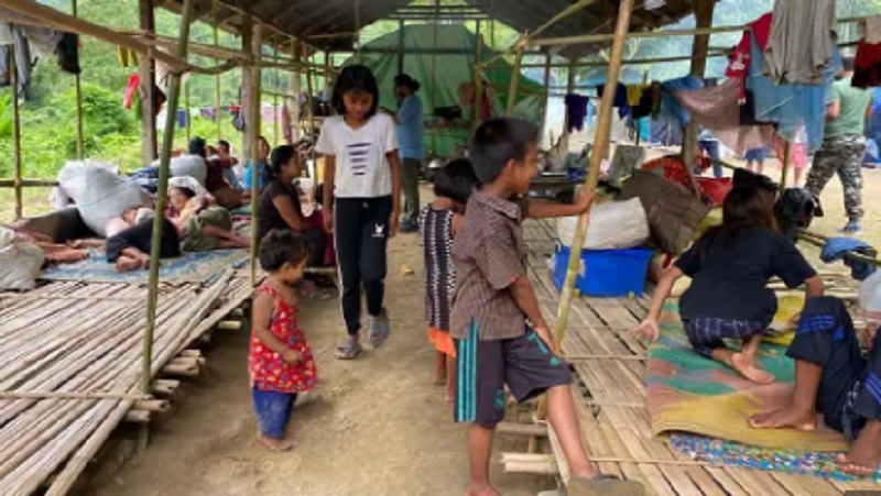In Mizoram, biometric enrolment for refugees from Bangladesh and Myanmar has begun. In Mizoram, biometric enrolment for refugees from Bangladesh and Myanmar has begun.