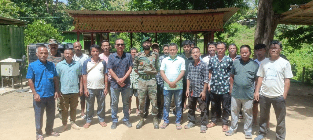 SECURITY MEETING WITH CSOs OF BORO BEKERA SUBDIVISION AND PHERZAWL DISTRICT