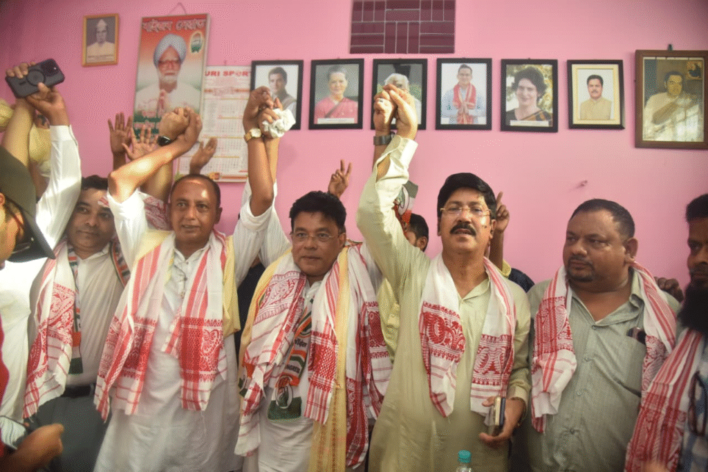 Dilwar Hussain Officially Joins Congress in Hailakandi
