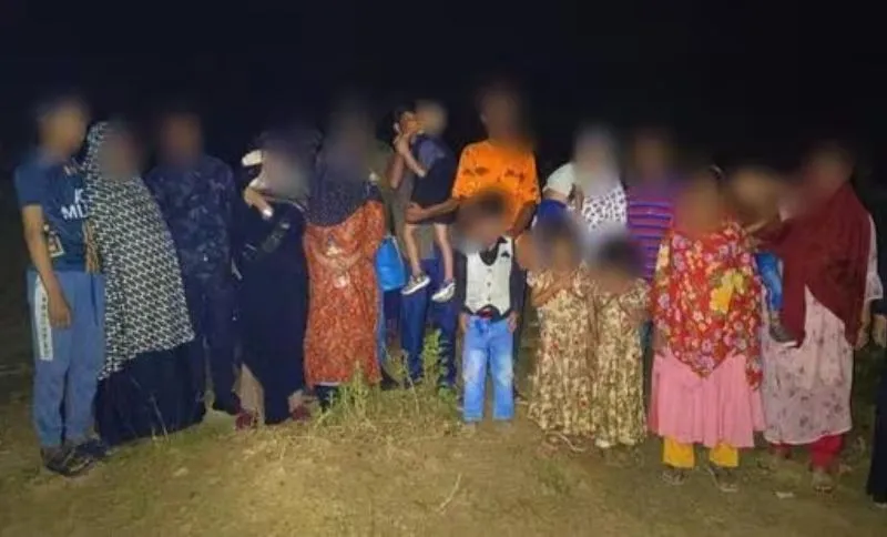 51 alleged Bangladeshi infiltrators are pushed back by Assam from the Sribhumi border.