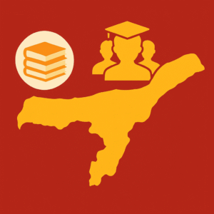 Visual Representation of Assam Education and Youth Empowerment