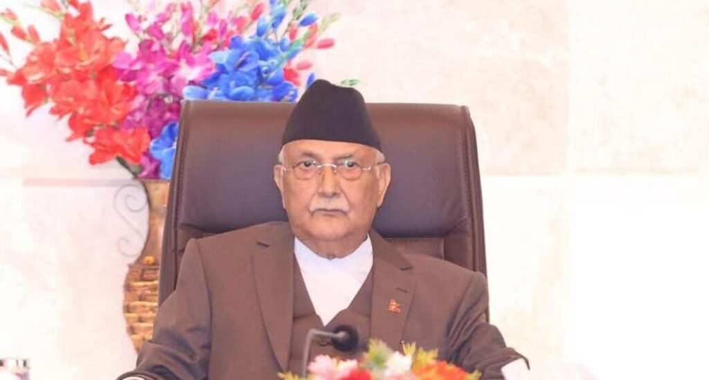 Amid violent protests, KP Sharma Oli, the prime minister of Nepal, resigns.