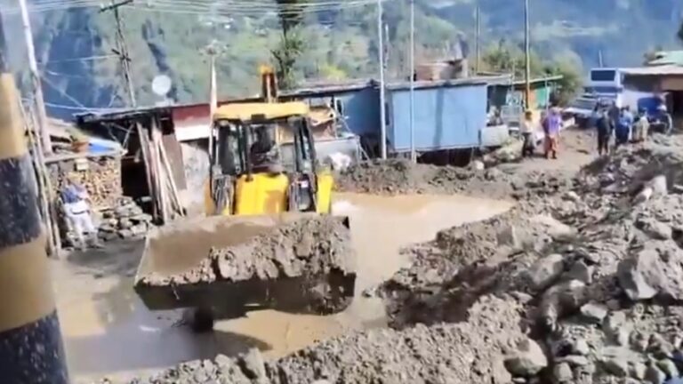 BRO restores a crucial supply route after clearing a landslide-damaged road in Tawang, Arunachal. BRO restores a crucial supply route after clearing a landslide-damaged road in Tawang, Arunachal.