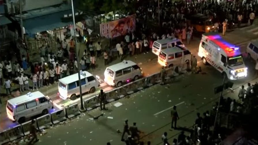 TVK asks the court to investigate the stampede in Tamil Nadu that left 40 dead and 67 injured.