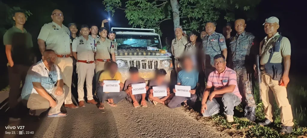 Two people are arrested as Assam deals a drug cartel a Rs 90-crore blow.