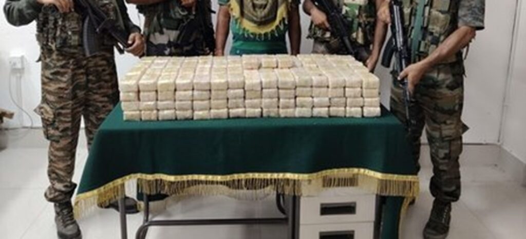 Tripura cracking down on drugs: 90,000 bottles of prohibited syrup and 896 kg of ganja are confiscated.