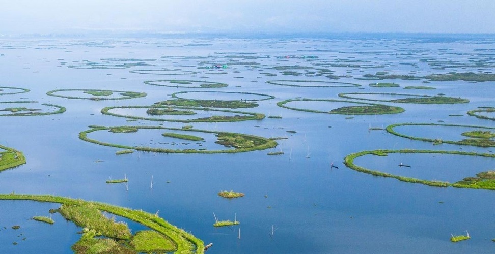 A study warns that Manipur’s Loktak Lake is in danger due to human activity. A study warns that Manipur’s Loktak Lake is in danger due to human activity.