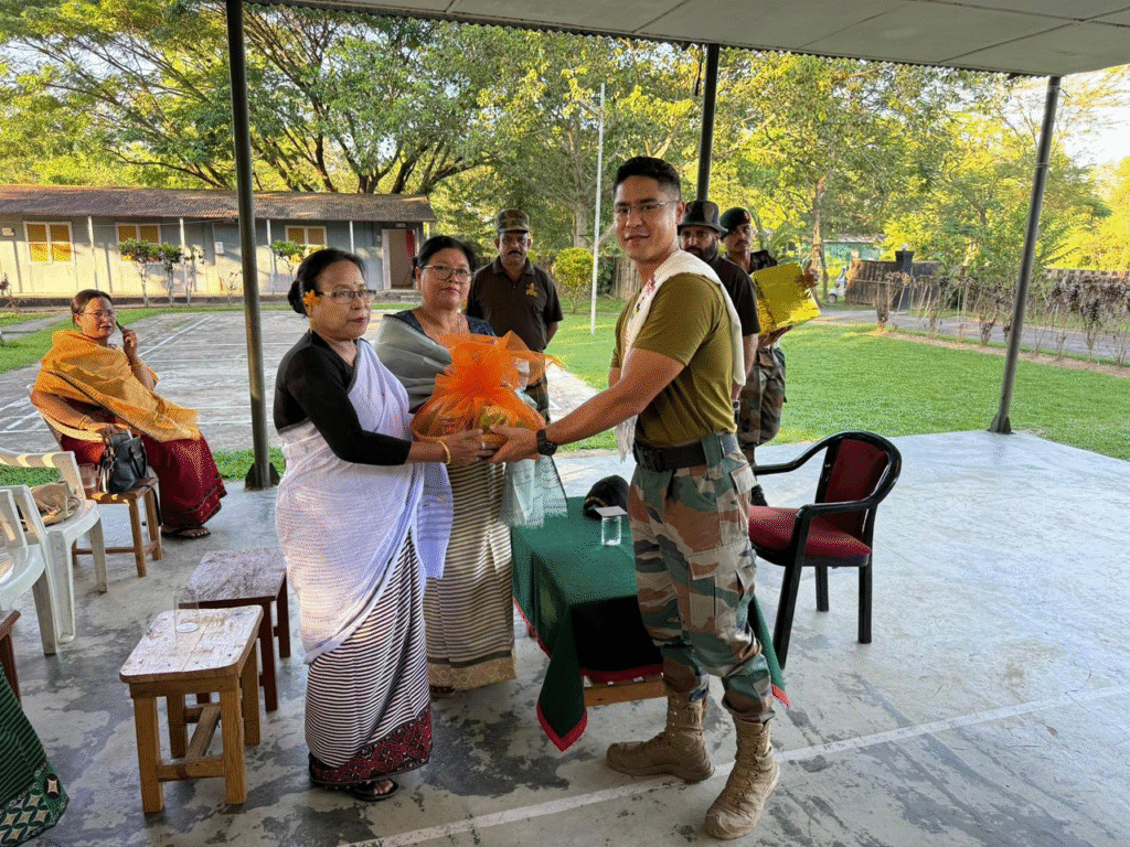 ASSAM RIFLES CELEBRATES NINGOL CHAKOUBA AT JIRIBAM ASSAM RIFLES CELEBRATES NINGOL CHAKOUBA AT JIRIBAM