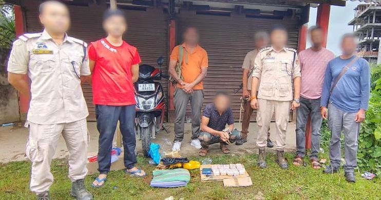 ASSAM RIFLES SEIZES YABA TABLETS WORTH ₹6 CRORES IN CACHAR DISTRICT, ASSAM ASSAM RIFLES SEIZES YABA TABLETS WORTH ₹6 CRORES IN CACHAR DISTRICT, ASSAM