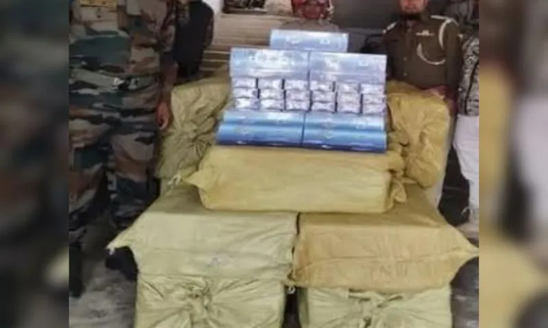 Two Bihar traffickers are detained after foreign tobacco valued at Rs 1.9 crore is found in Manipur.