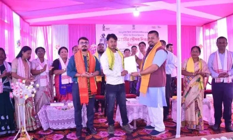 237 tribal families in Sadiya are granted forest rights by the Tinsukia district of Assam. 237 tribal families in Sadiya are granted forest rights by the Tinsukia district of Assam.