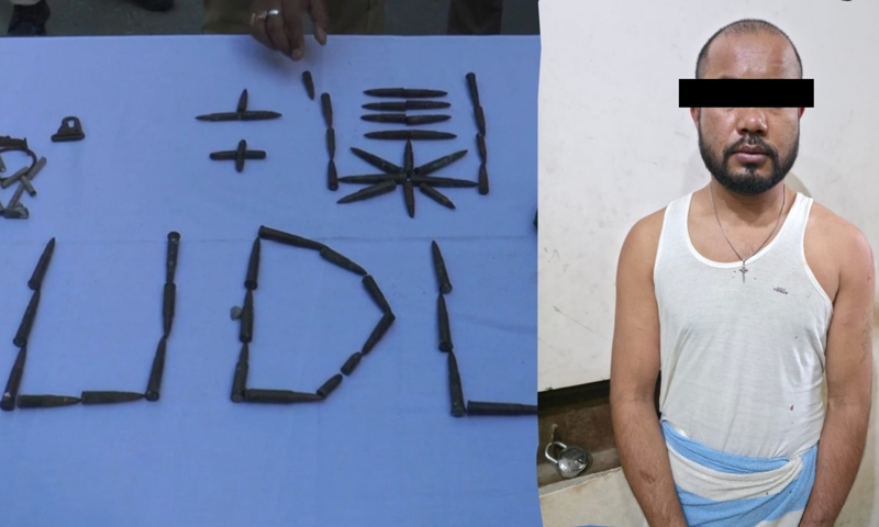 Explosives found in Udalguri; former ULFA (I) cadre detained in Guwahati, Assam Explosives found in Udalguri; former ULFA (I) cadre detained in Guwahati, Assam